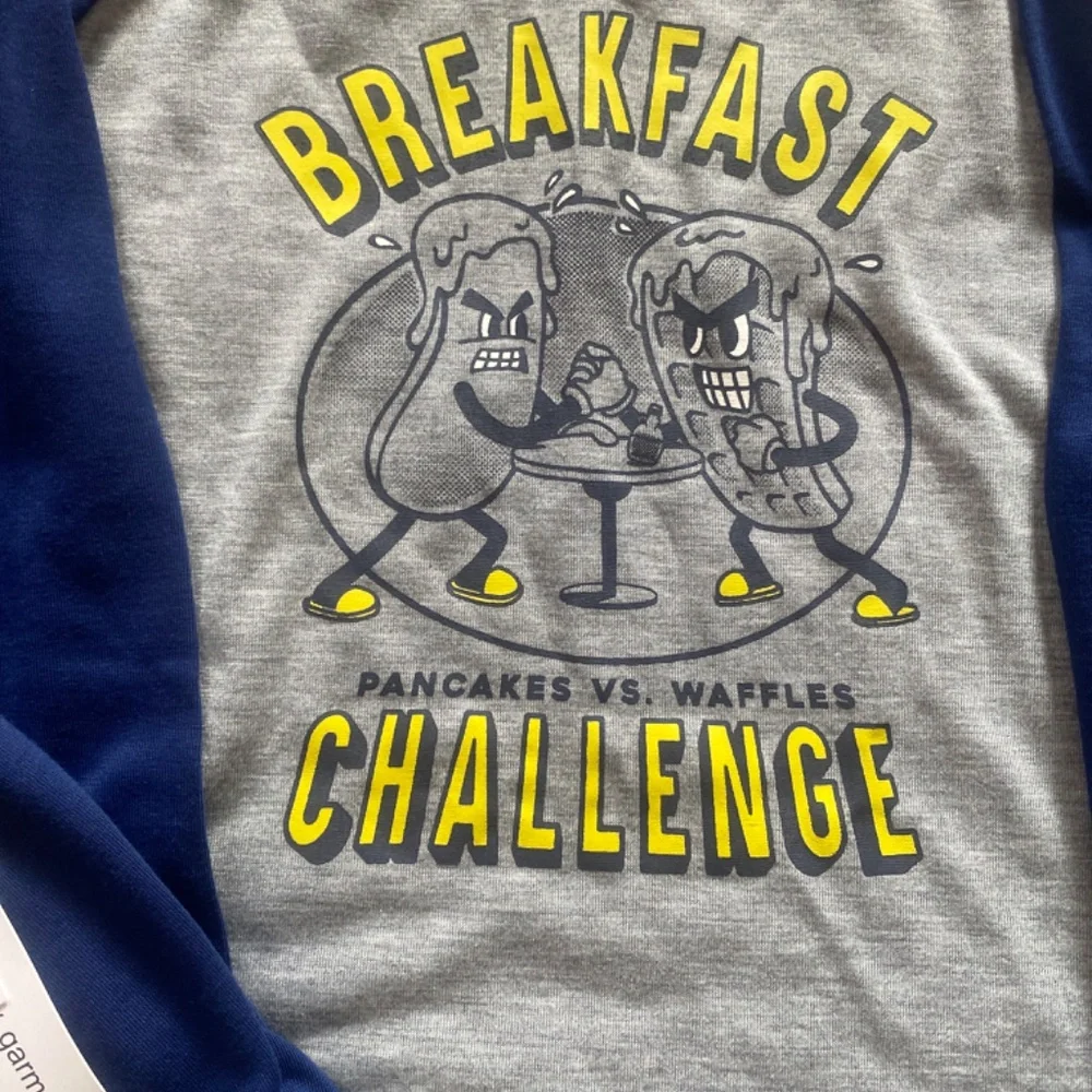 NWT  Kids 100% Recycled Graphic Raglan PJ Set, sz 6